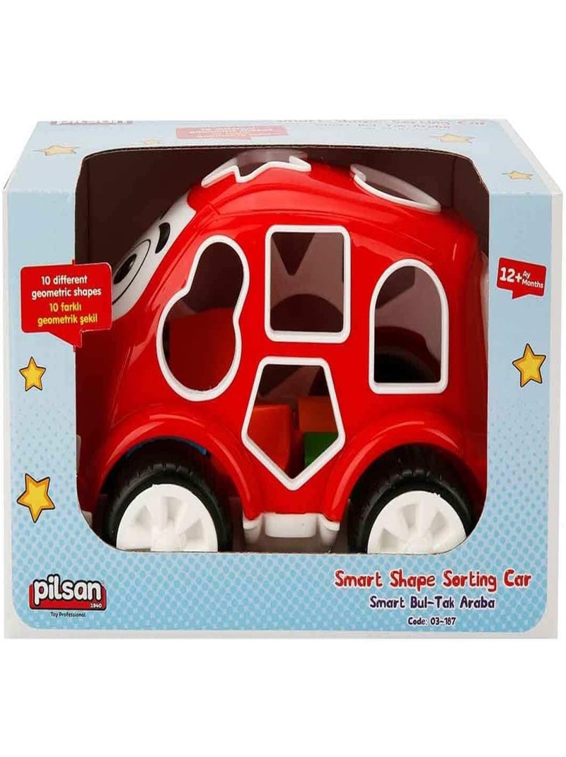 Smart Trieur de forme voiture Rouge - Kiabi