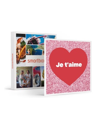 SMARTBOX - Coffret Cadeau Je t'aime -  Multi-thèmes