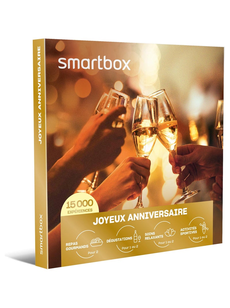 SMARTBOX - Coffret Cadeau Joyeux anniversaire -  Multi-thèmes N/A - Kiabi