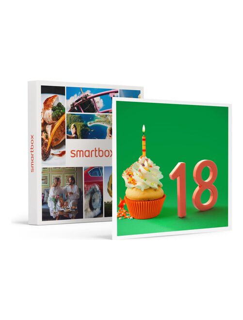 SMARTBOX - Coffret Cadeau Joyeux anniversaire ! 18 ans -  Multi-thèmes - Kiabi