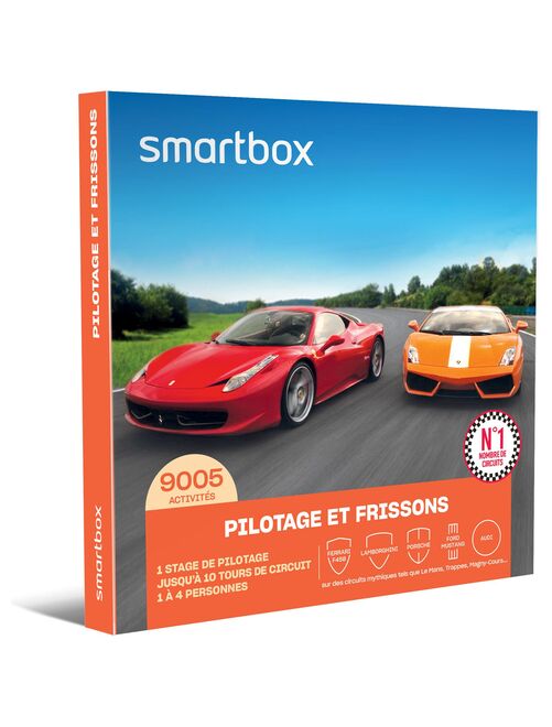 SMARTBOX - Coffret Cadeau Pilotage et frissons -  Sport & Aventure - Kiabi