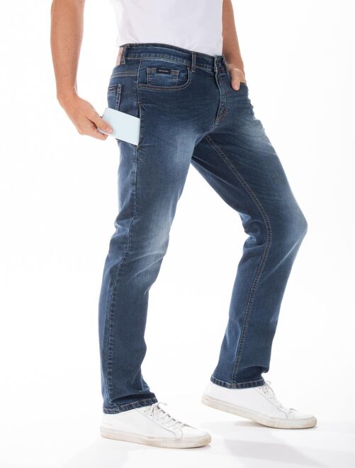 Smartphone jeans RL70 Fibreflex® stretch used SPJGZ 'Rica Lewis' - Kiabi