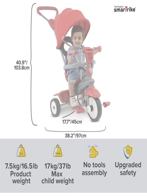 'Smartrike' Breeze plus -rouge - Kiabi