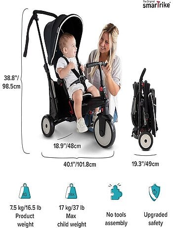 'Smartrike' STR3 Plus Black