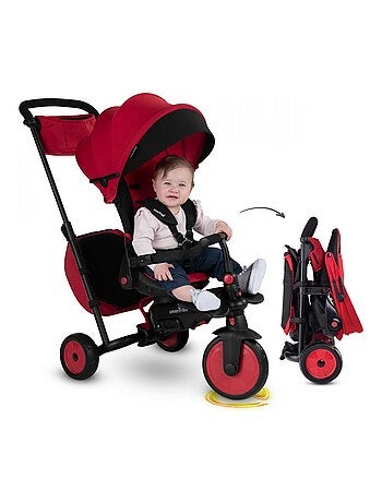 'Smartrike' Tricycle pliable STR7 Rouge