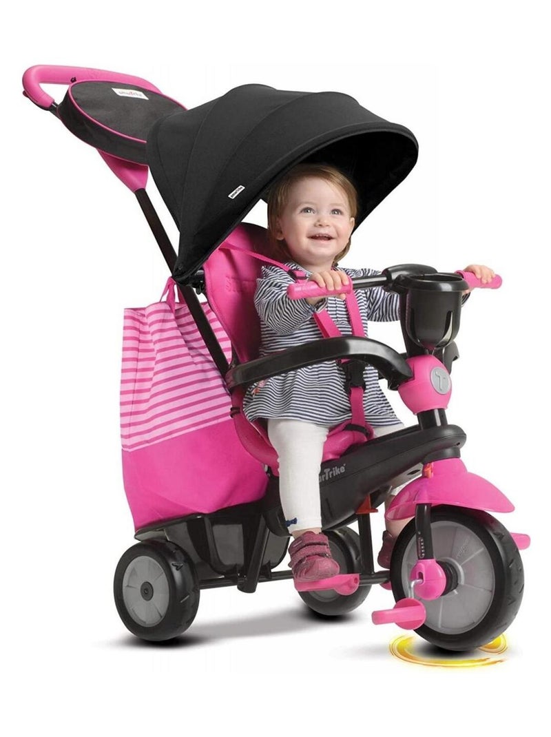 SmarTrike Tricycle Swing DLX 4 en 1 Rose - Kiabi