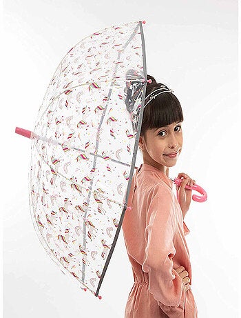 SMATI | Parapluie cloche enfant transparent Licorne