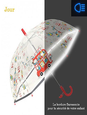 SMATI | Parapluie enfant transparent Animaux
