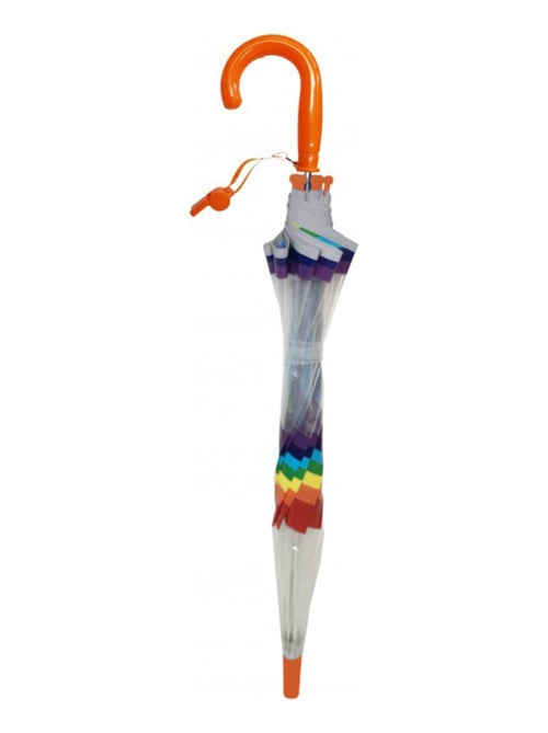 SMATI | Parapluie enfant transparent Arc en ciel - Kiabi
