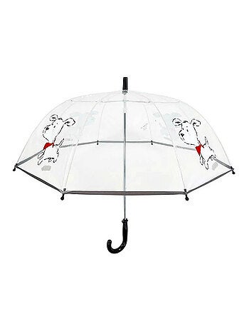 SMATI | Parapluie enfant transparent Petit chien Scotty