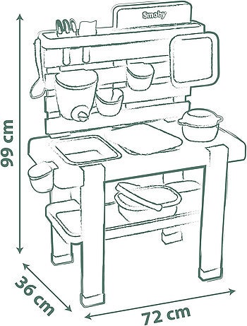 Smoby Life Mud Kitchen - Smoby