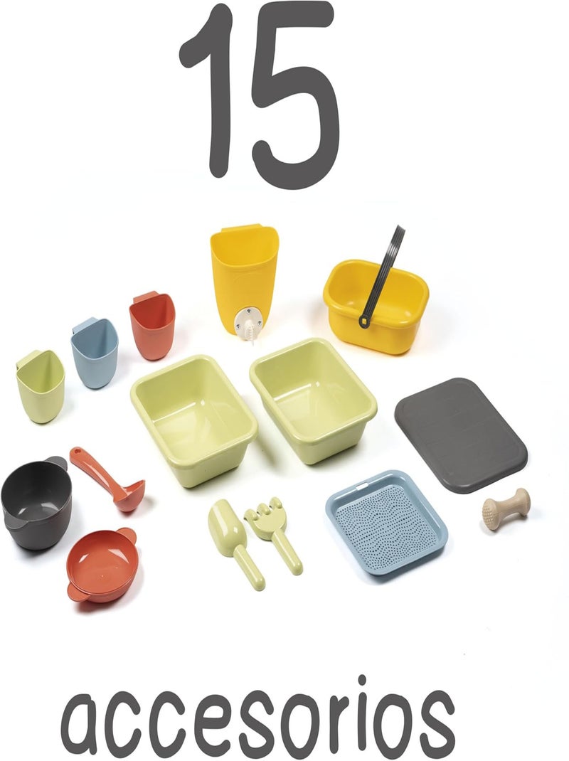 Smoby Life Mud Kitchen - Smoby Multicolore - Kiabi