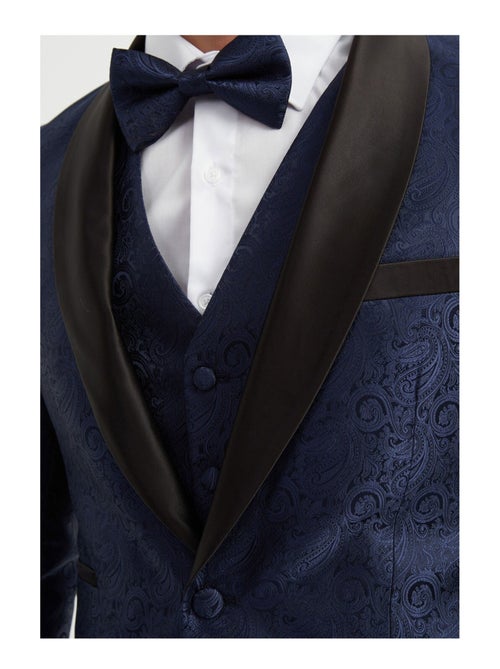 Smoking 3 pièces avec nœud papillon inclus Kebello - Kiabi