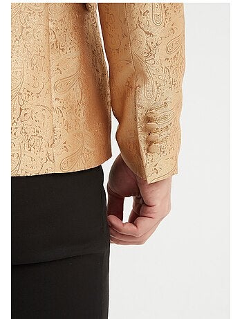 Smoking 3 pièces avec nœud papillon inclus Kebello