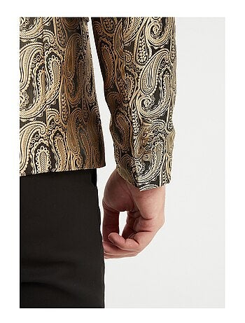 Smoking 3 pièces avec nœud papillon inclus Kebello