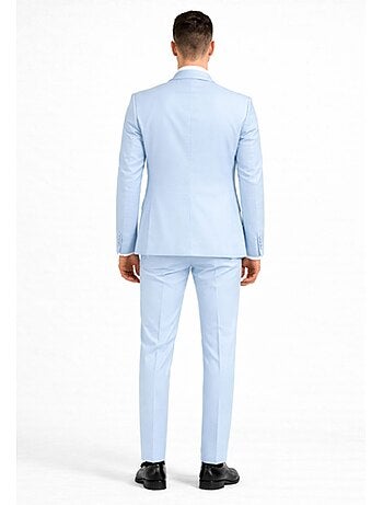 Smoking à col châle en satin Kebello