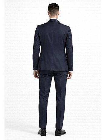 Smoking à col châle en satin Kebello