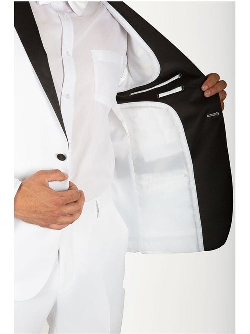 Smoking à revers en satin Kebello - Kiabi