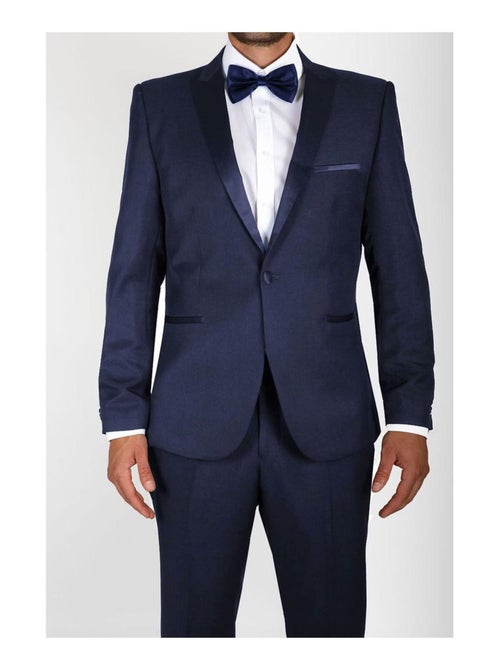 Smoking à revers en satin Kebello - Kiabi