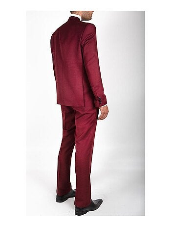 Smoking à revers en satin Kebello