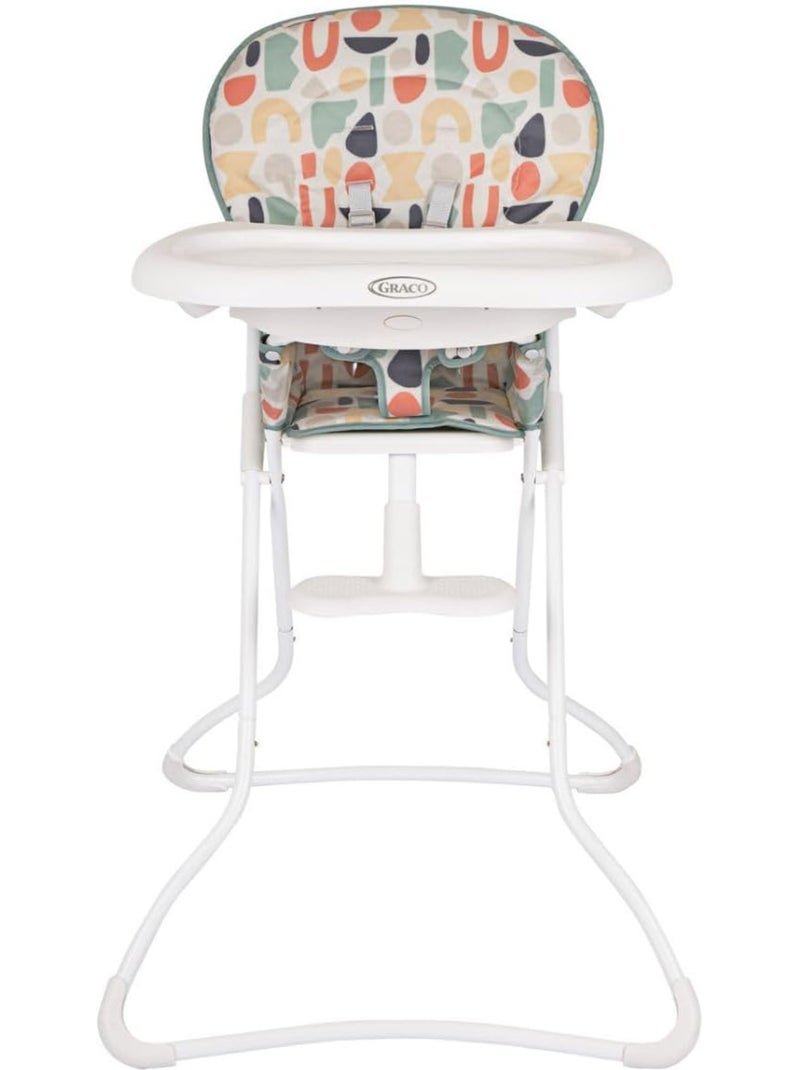 Snack n' stow chaise haute play time Rose - Kiabi