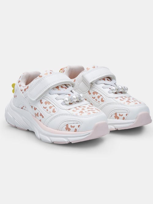 Sneaker avec lacets et bride Bata - Kiabi