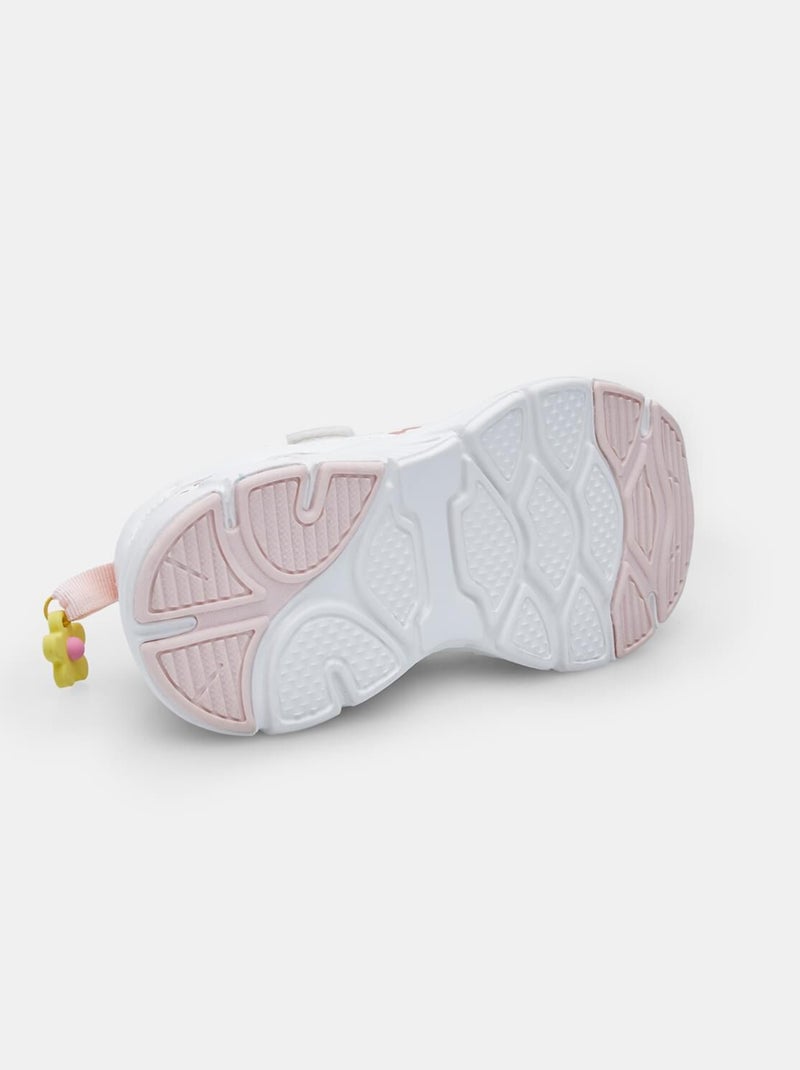 Sneaker avec lacets et bride Bata Blanc - Kiabi