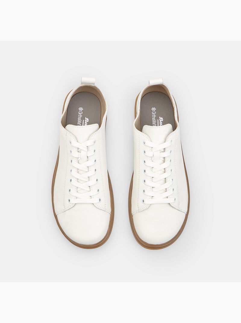 Sneaker Barefoot en cuir Bata Blanc - Kiabi