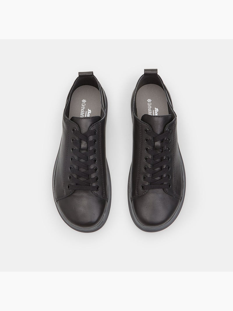 Sneaker Barefoot en cuir Bata Noir - Kiabi