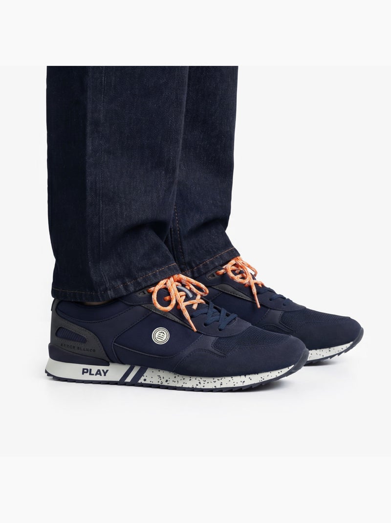 Sneaker Chamonix Play bleu marine Bleu fonc? - Kiabi