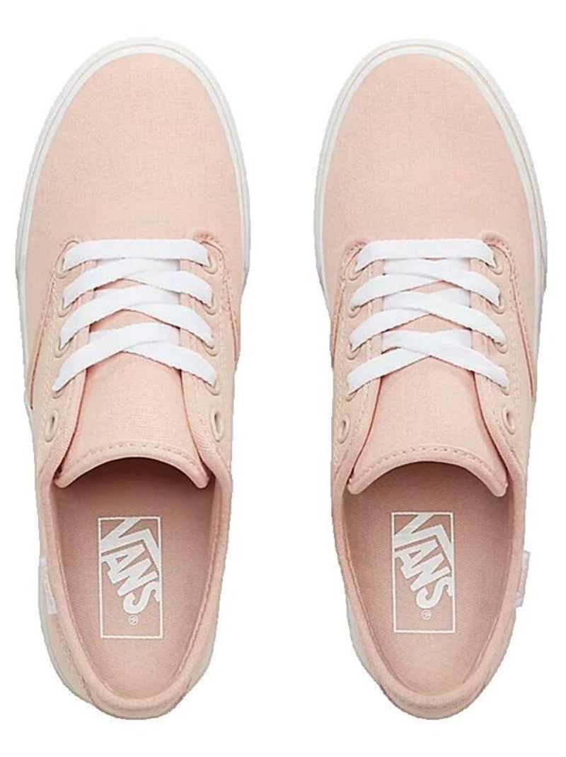 Sneakers 66 Classic Slip-On Platform en textile Vans Rose - Kiabi