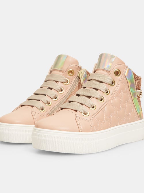 Sneakers à bride avec chaîne et paillettes BATA - Kiabi