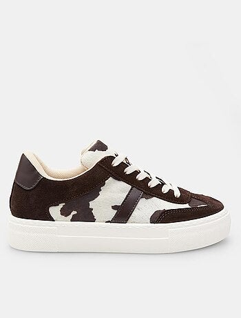 Sneakers à lacets en daim BATA