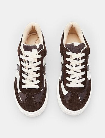 Sneakers à lacets en daim BATA