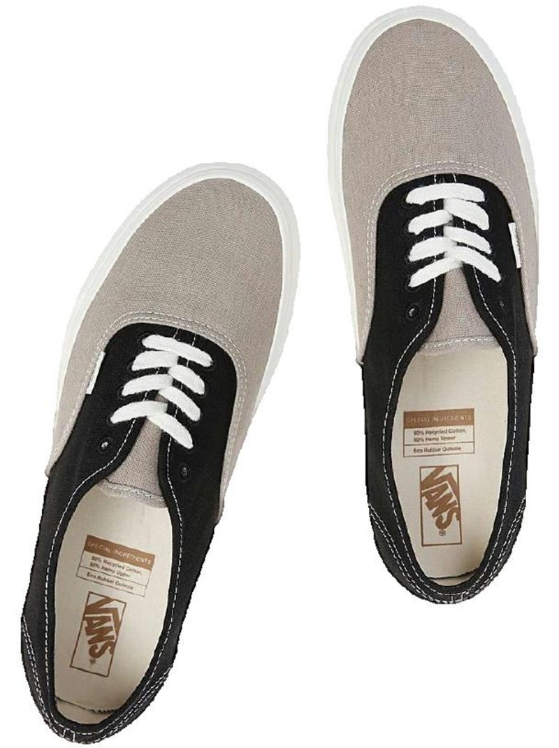 Sneakers Authentic toile Vans Noir Beige - Kiabi