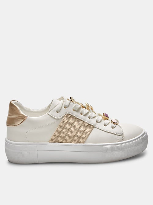 Sneakers avec accessoires appliqués BATA - Kiabi