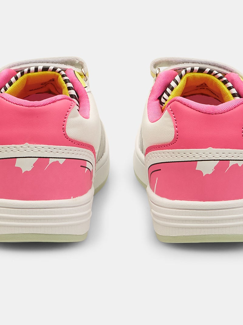 Sneakers avec bande velcro BATA Rose - Kiabi