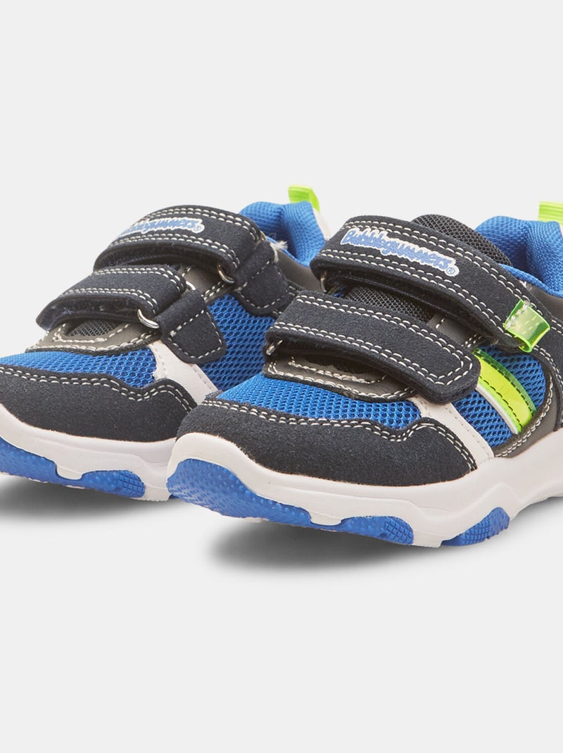 Sneakers avec bandes velcro BATA Bleu - Kiabi