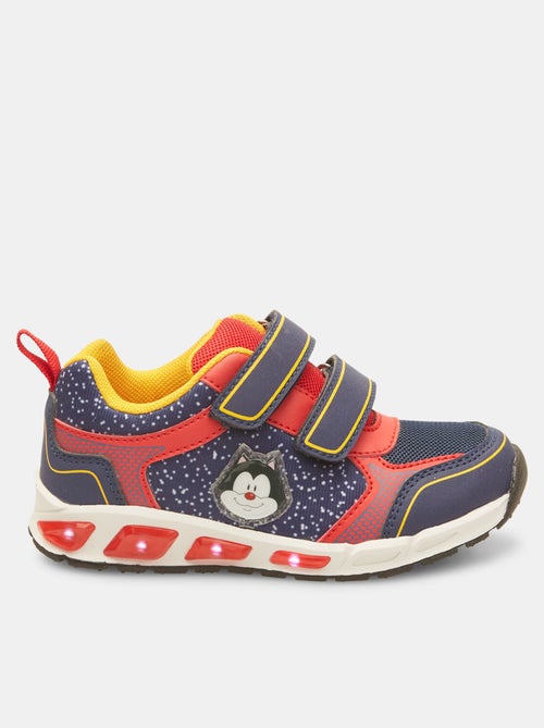 Sneakers avec bandes velcro et lumières BATA - Kiabi