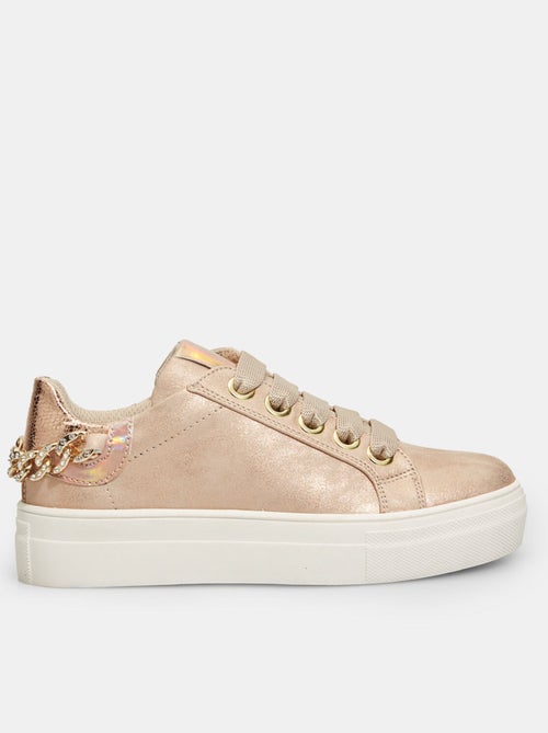 Sneakers avec chaîne et clous BATA - Kiabi