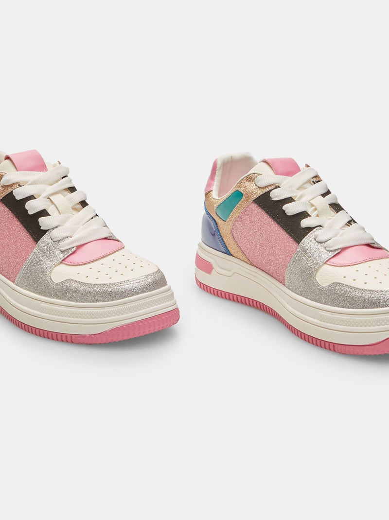 Sneakers avec détails pailletés BATA Multicolore - Kiabi