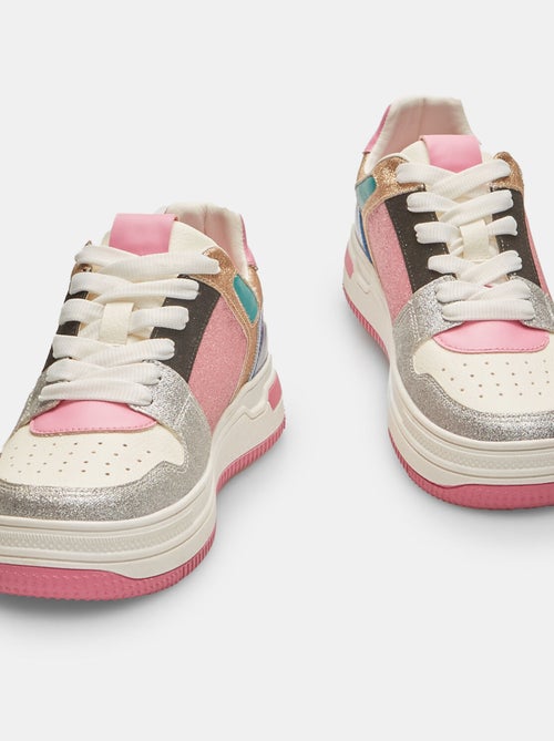 Sneakers avec détails pailletés BATA - Kiabi