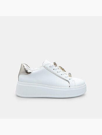 Sneakers avec lacets ornementés BATA