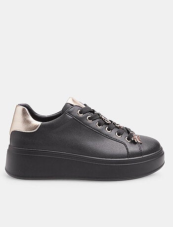 Sneakers avec lacets ornementés bata