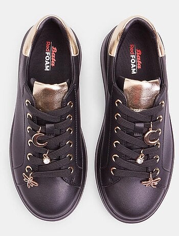 Sneakers avec lacets ornementés bata
