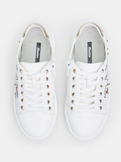 Sneakers avec motifs BATA - Kiabi