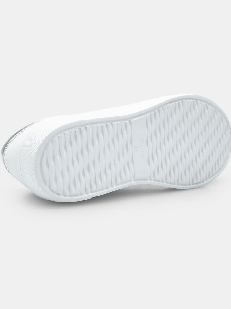 Sneakers avec semelle plateforme BATA Blanc - Kiabi