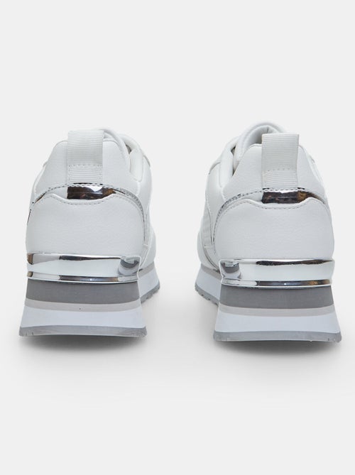 sneakers avec semelle plateforme de 3 cm BATA - Kiabi