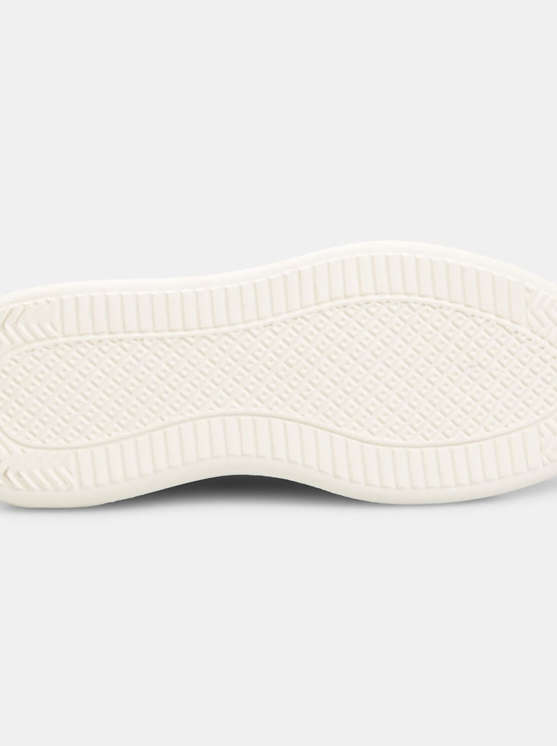 Sneakers avec semelle plateforme et détail animalier BATA Noir - Kiabi