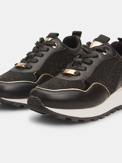 Sneakers avec strass BATA - Kiabi